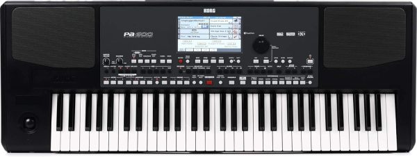 Korg PA600 61-Key Professional Arranger with Color Touchview Display